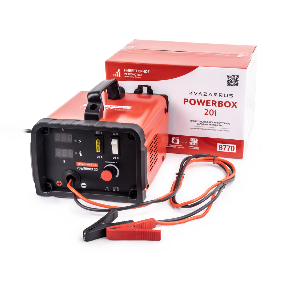 Зарядное устройство KVAZARRUS PowerBox 20i (аккум. 20-200 В/Ач)