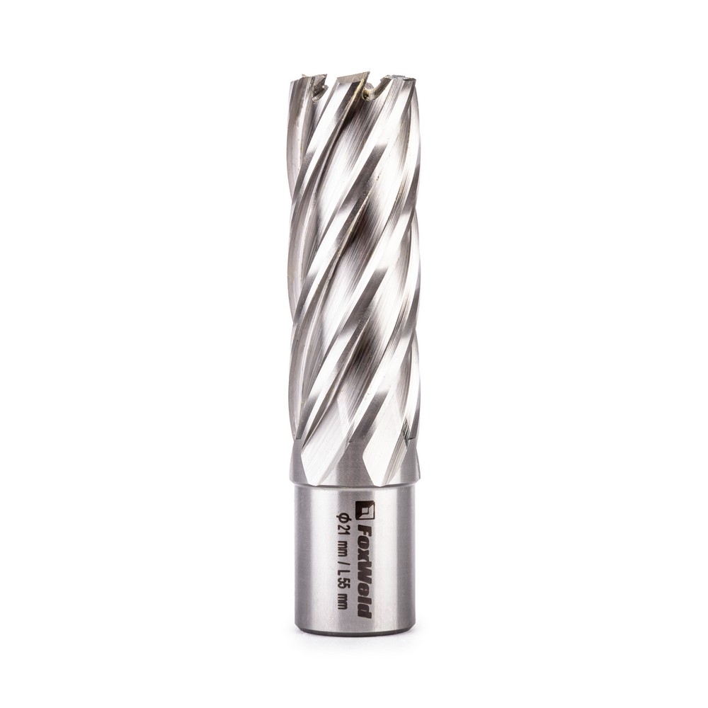 Фреза кольцевая (сверло корончатое) Foxweld FXH 21x55 (уп. 50шт)