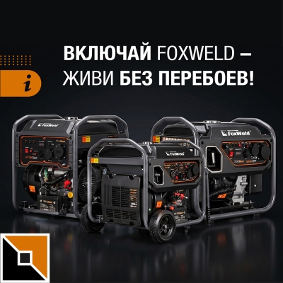 Включай Foxweld – живи без перебоев!