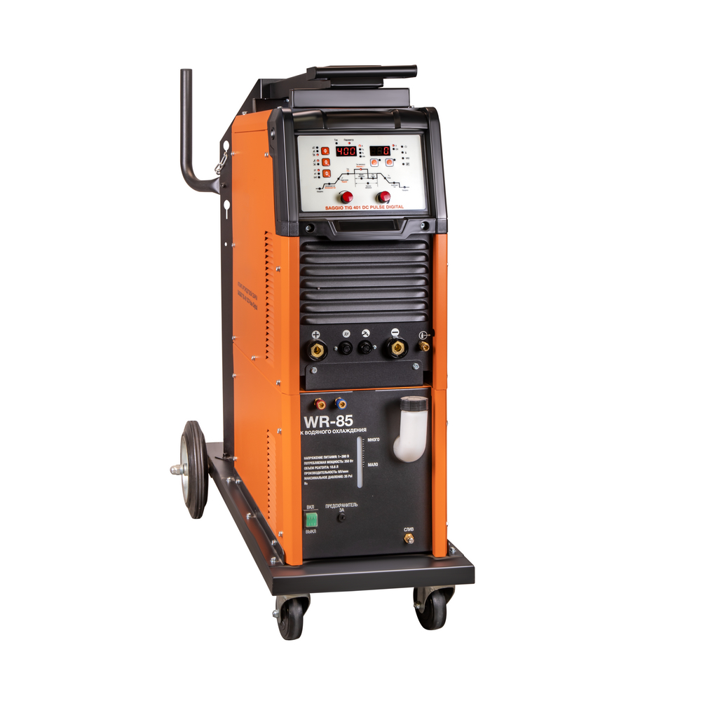 Аппарат аргонодуговой сварки SAGGIO TIG 401 DC PULSE DIGITAL (5 - 400А, ПВ 60%, 96.3 кг)