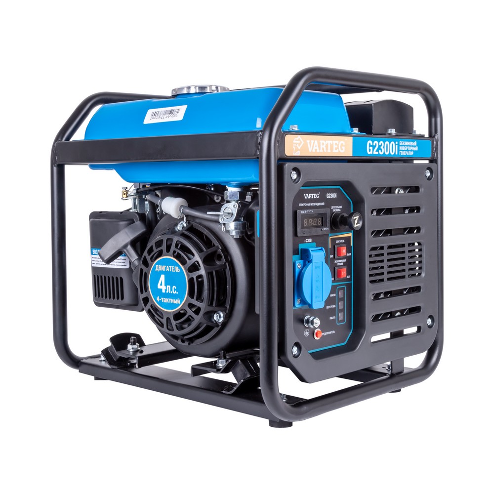 Генератор VARTEG G2300I (2/2,2 кВт, 20 кг, без колёс)