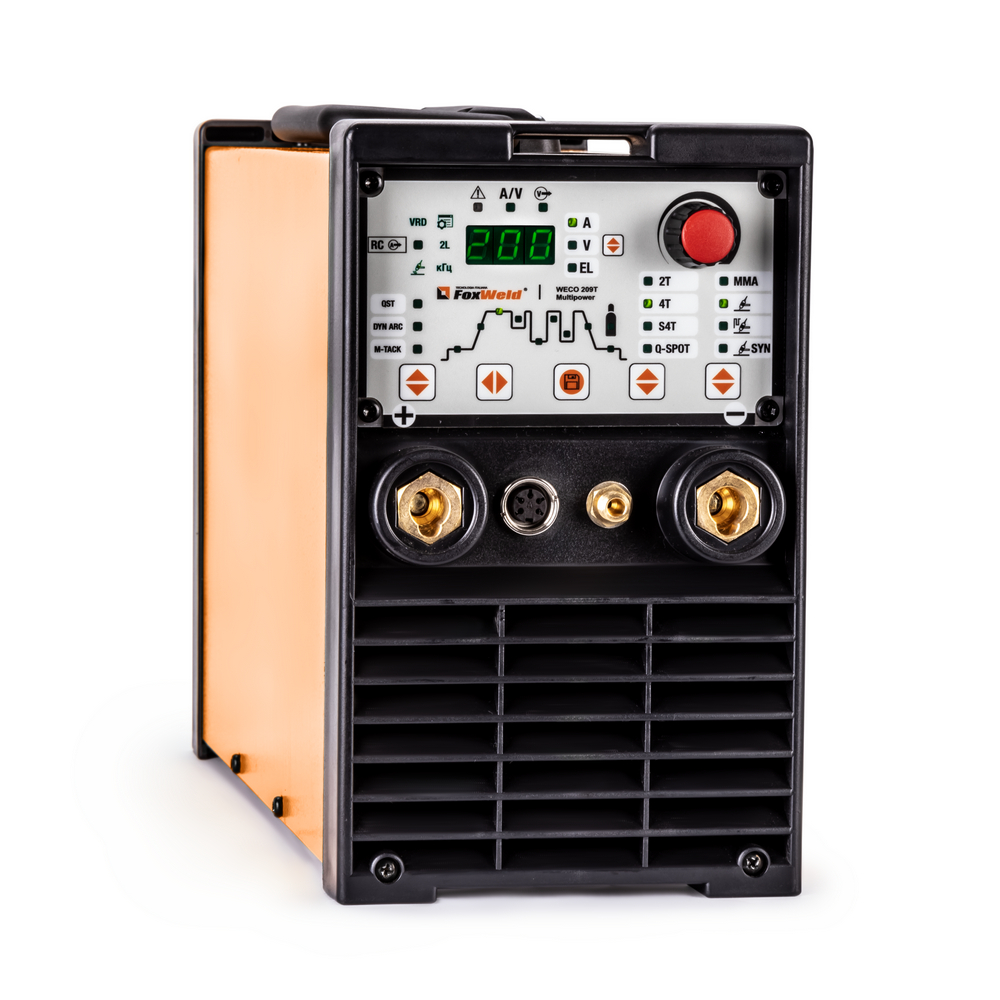 Аппарат аргонодуговой сварки WECO TIG 209 DC PULSE (5-200А, ПВ30%, 9,8 кг) 