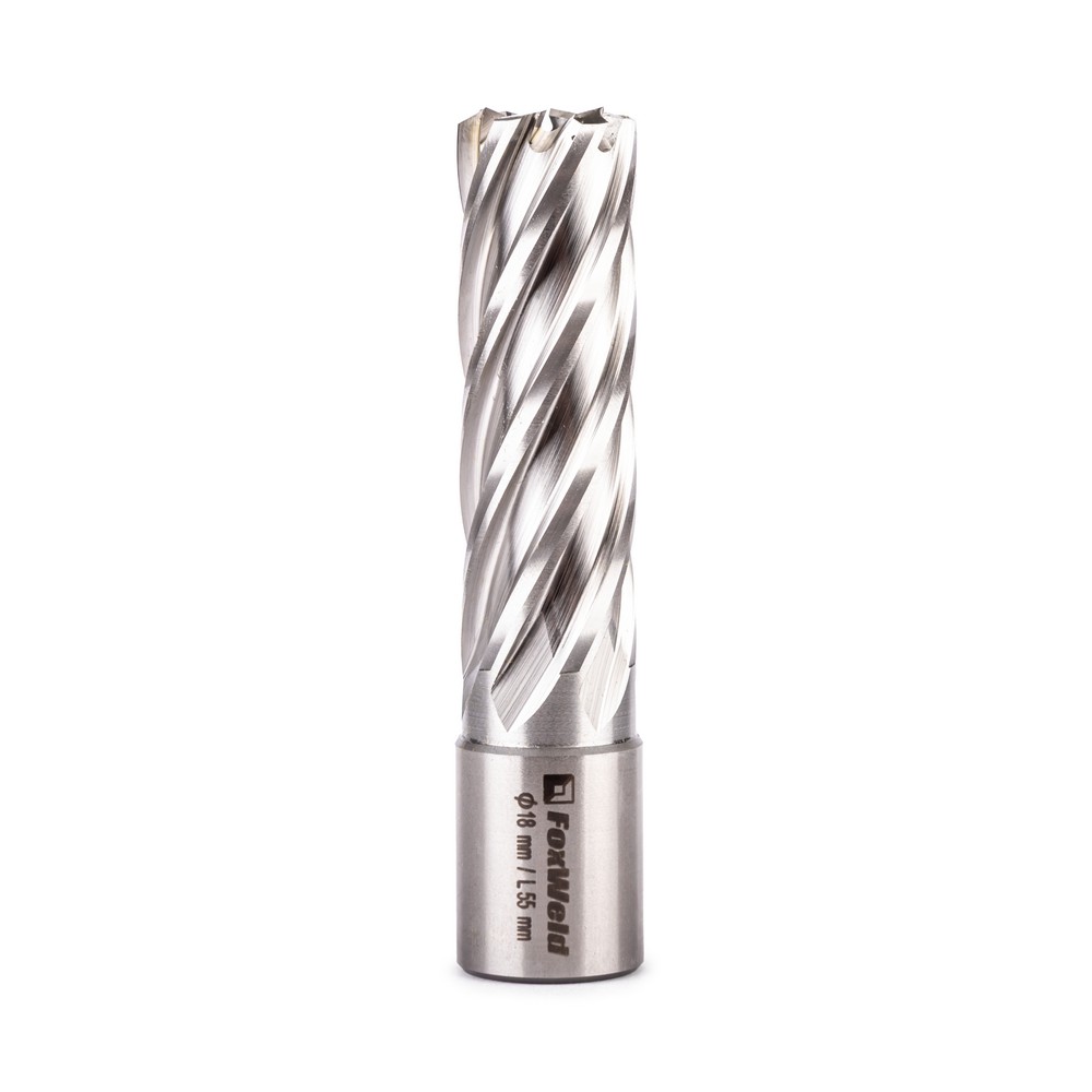 Фреза кольцевая (сверло корончатое) Foxweld FXH 18x55 (уп. 50шт)