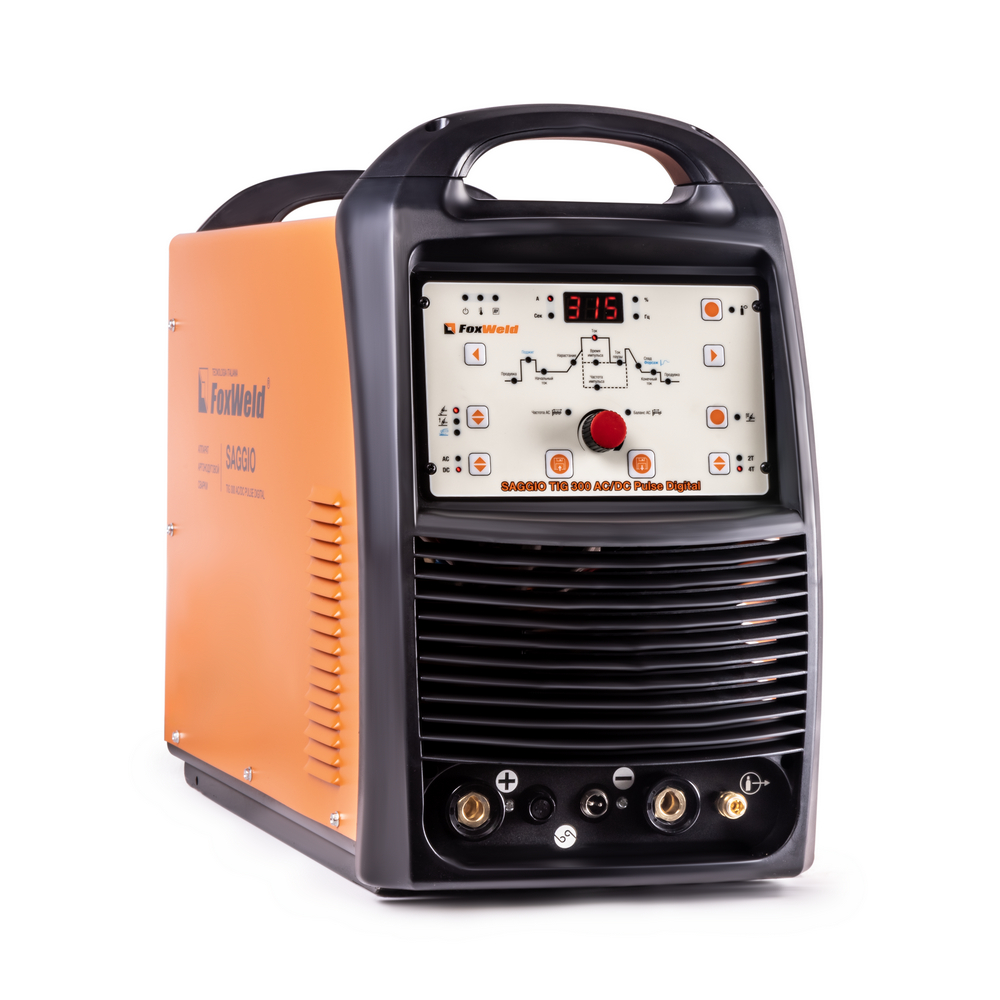 Аппарат аргонодуговой сварки SAGGIO TIG 300 AC/DC Pulse (10-315А, ПВ60%, 52.4 кг)