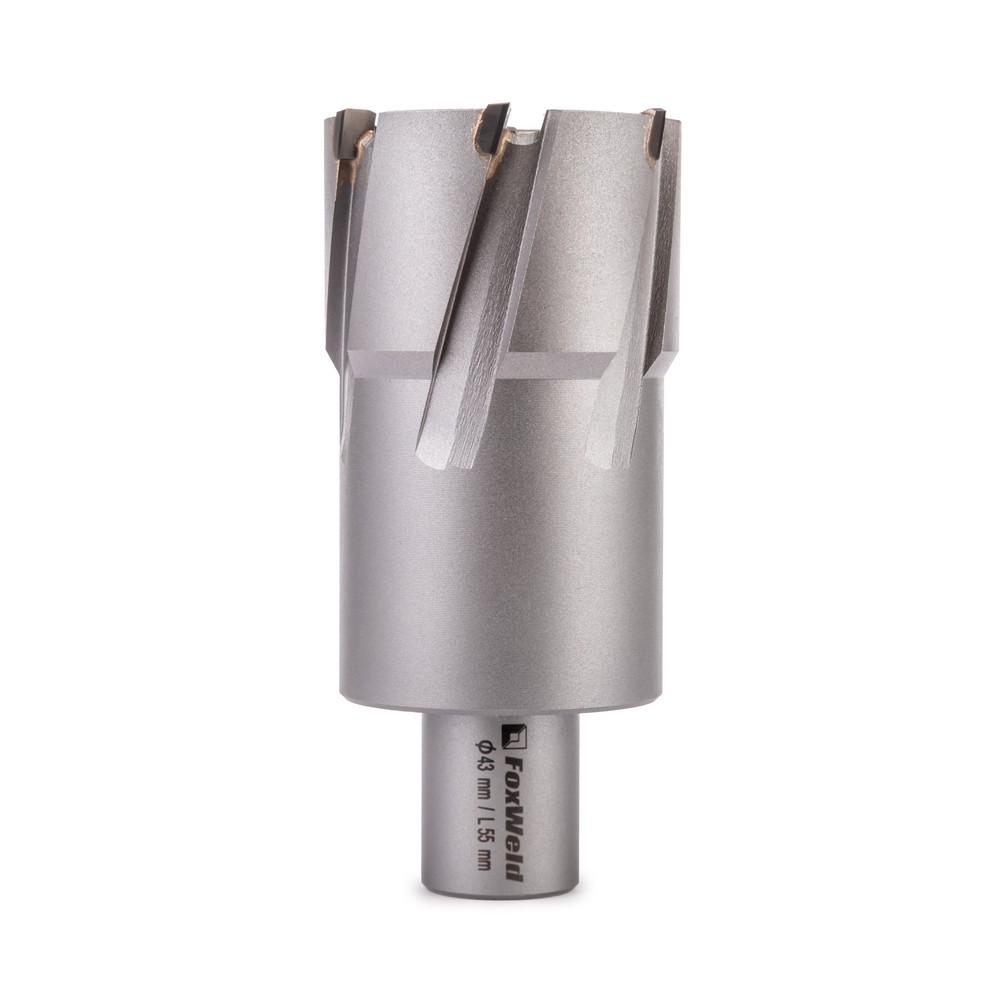 Фреза кольцевая (сверло корончатое) Foxweld FXT 43x55 (уп. 50шт)