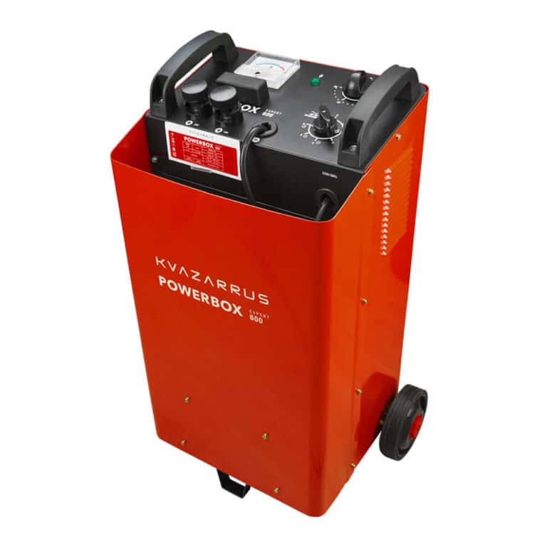 Пуско-зарядное устройство KVAZARRUS PowerBox 600 (аккум. 50-750В/Ач, пуск. ток 455А)
