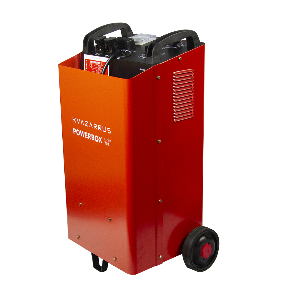 Пуско-зарядное устройство KVAZARRUS PowerBox 700 (аккум. 60-900В/Ач, пуск. ток 550А)