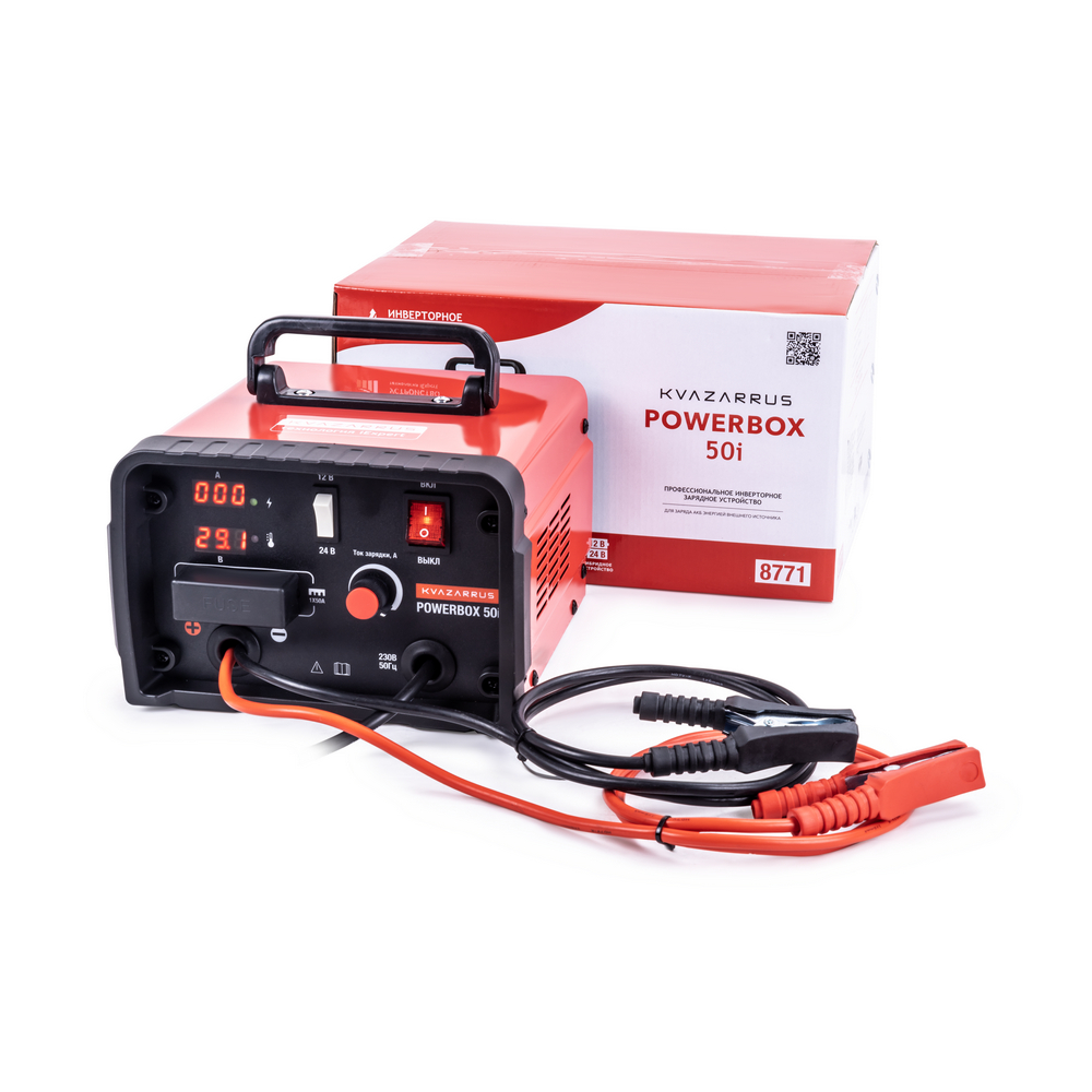 Зарядное устройство KVAZARRUS PowerBox 50i (аккум. 50-500 В/Ач)
