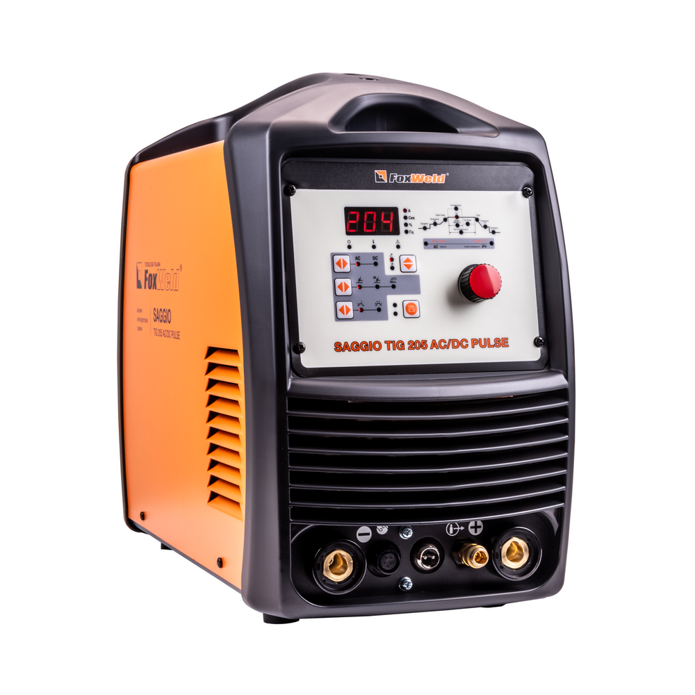 Аппарат аргонодуговой сварки SАGGIO TIG 205 AC/DC Pulse (5-200А, ПВ60%, 19.5 кг)