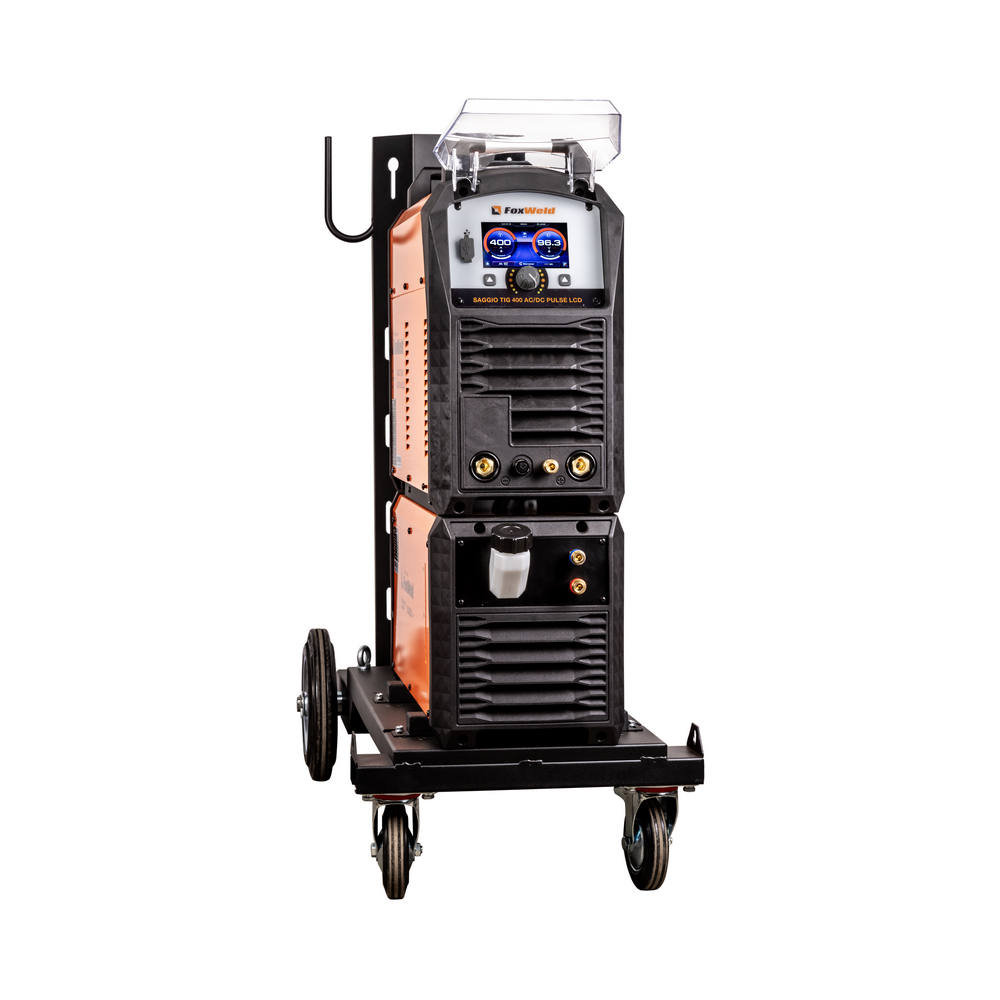 Аппарат аргонодуговой сварки SAGGIO TIG 400 AC/DC PULSE LCD (10-400А,ПВ60%,33,8 кг) (9456,9307,9455)