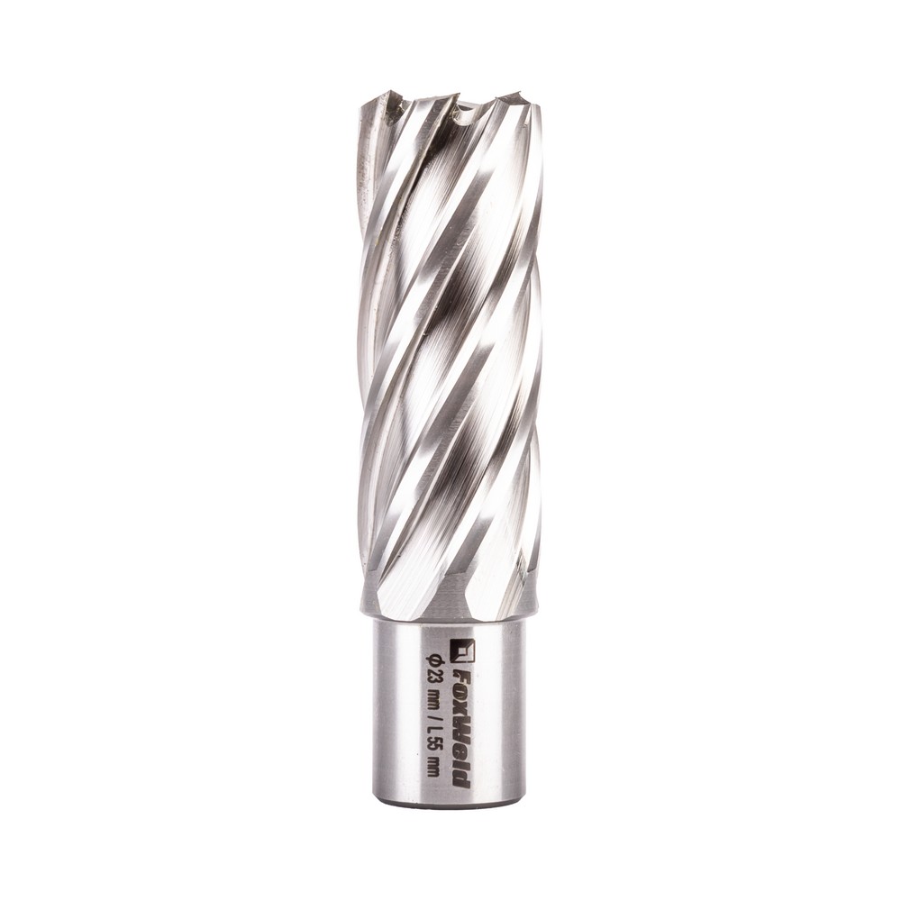 Фреза кольцевая (сверло корончатое) Foxweld FXH 23x55 (уп. 100шт)