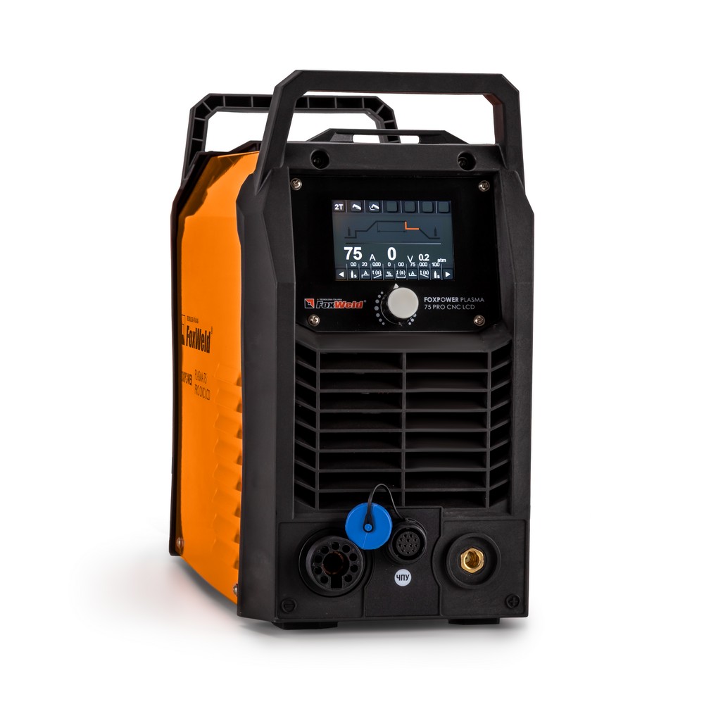 Плазморез FOXPOWER PLASMA 75 PRO CNC LCD (15-75А, 40 мм)