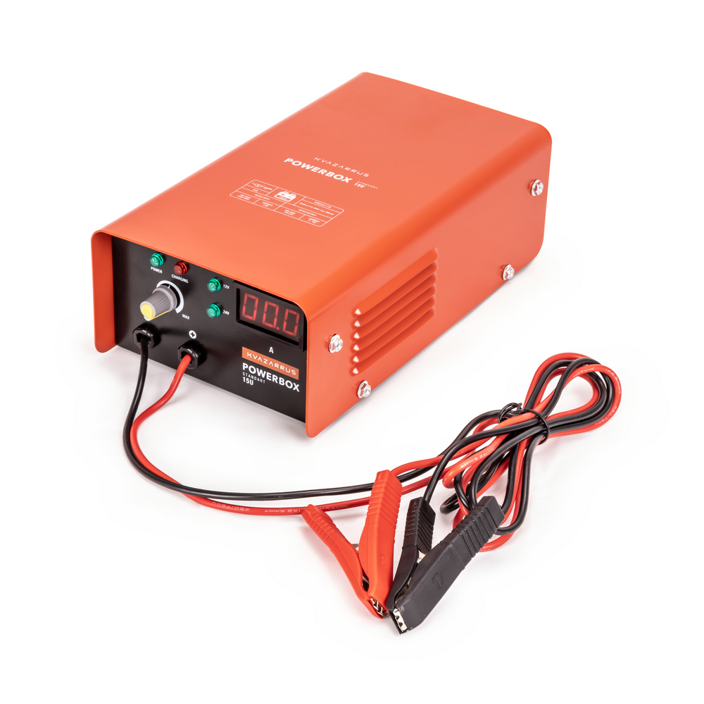 Зарядное устройство KVAZARRUS PowerBox 15U (аккум. 12-24/50-300В/Ач)