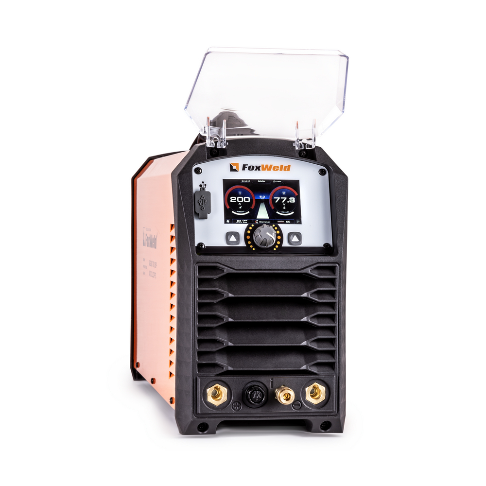 Аппарат аргонодуговой сварки SAGGIO TIG 205P AC/DC LCD PFC (5-200А, ПВ60%, 17,5 кг) 